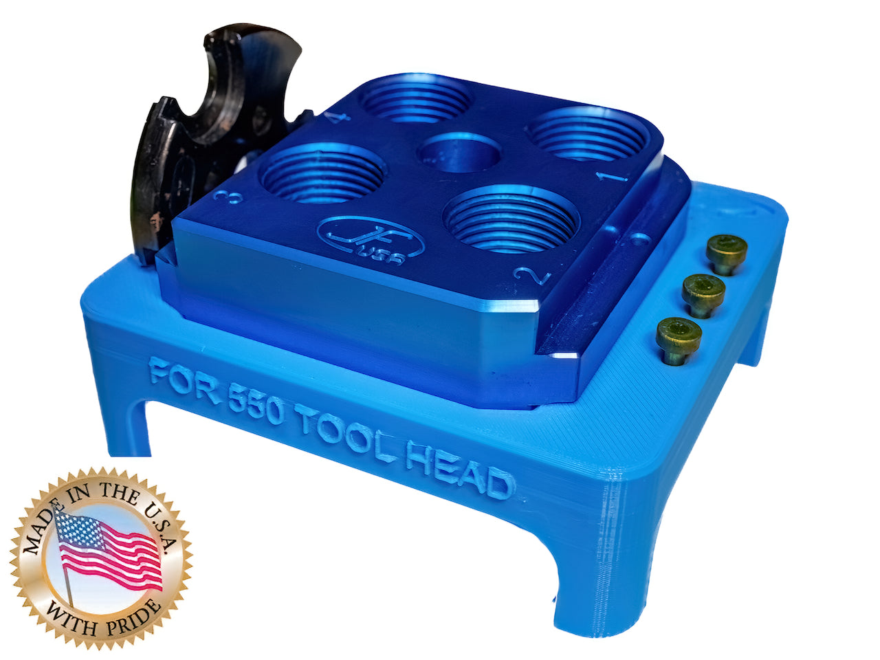 Dillon 550  Toolhead Bench Stand Holder by JOFER USA