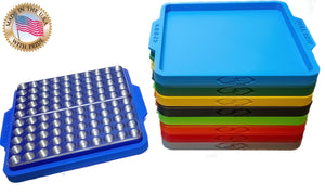 223 Remington Reloading Block Tray  CNC Made from Billet Aluminum