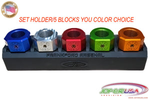 Frankford M-Press Coaxial Press Die block and Holder (BUNDLE) Made in USA-JOFER USA
