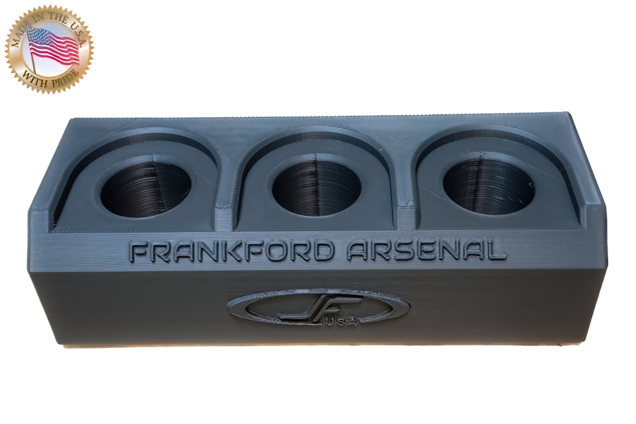 Frankford M-Press Coaxial Press Die block storage