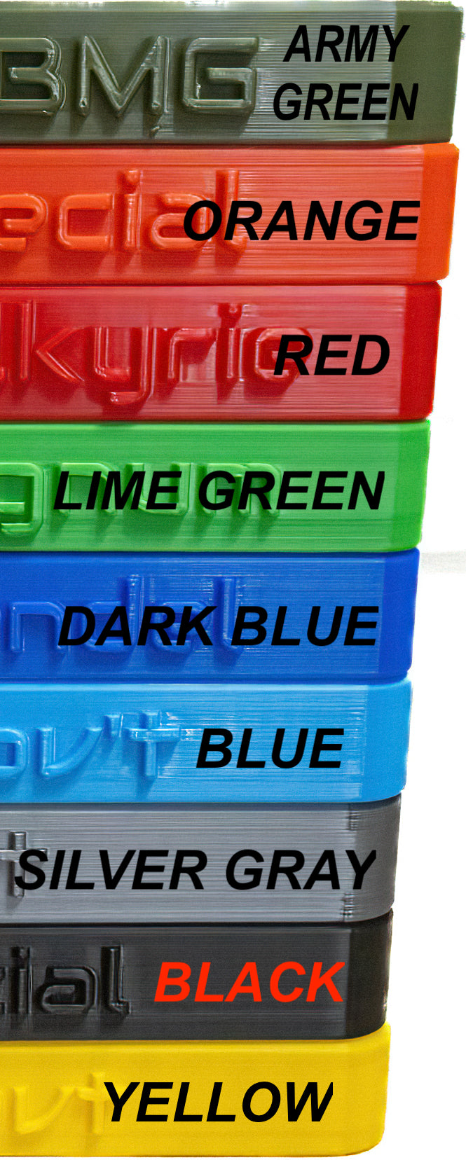 Reloading Block Tray, Multiple Calibers with engraving MAde in USA JOFER USA