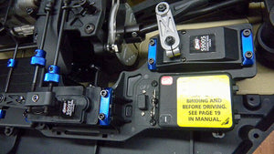 Losi 5iveT - 5iveB TLR and Mini WRC cars Servo Clamps