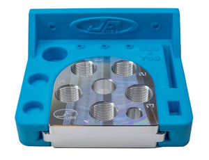 Dillon XL650-750 Style tool head Billet Aluminum CNC Made and holder (Bundle)