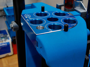 Dillon XL650-750 Style tool head Billet Aluminum CNC Made and holder (Bundle)