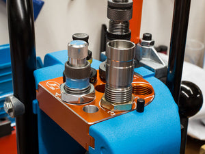 Dillon XL650-750 Style tool head Billet Aluminum CNC Made and holder (Bundle)