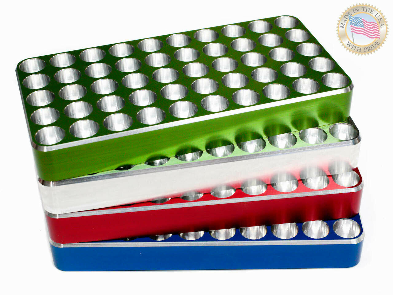 45 ACP  Reloading Block Tray  CNC Made from Billet Aluminum