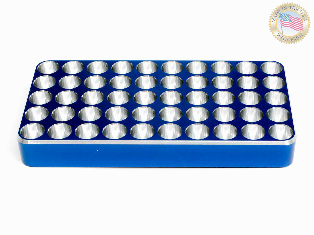 308 Winchester Reloading Block Tray  CNC Made from Billet Aluminum