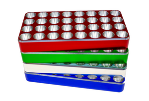 338 Lapua Magnum Cal Loading Block Aluminum Reloading Tray CNC Made 32 rds